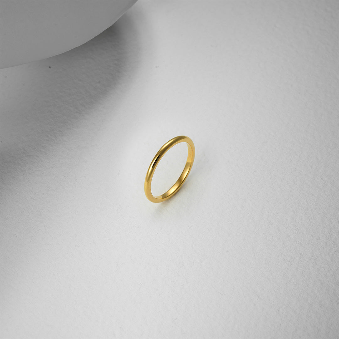 Yellow Gold Band image